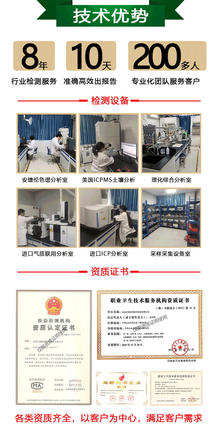 滁州职业卫生第三方公司